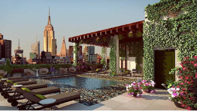 Chelsea’s Tallest Hotel / One of NYC’s Highest Outdoor Pools (Fall 2019)