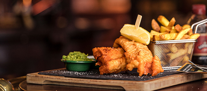 Devour The Pub Food and Feel Blessed!