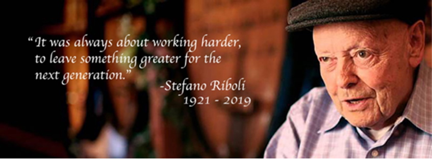 Patriarch & American Wine Legend, Stefano Riboli Passes at 97