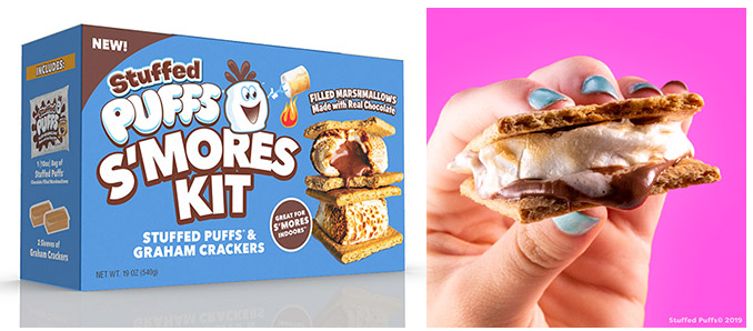 Stuffed Puffs Succesfully Launches ‘S’mores Indoors’ S’mores Kit