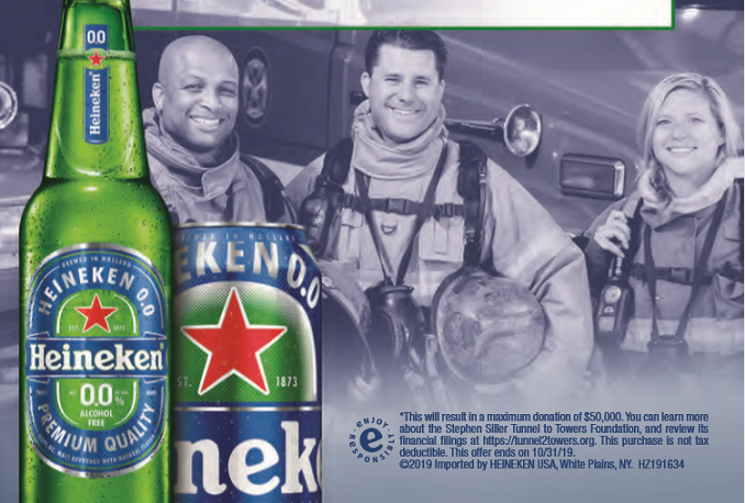 Heineken 0.0 Signals Support For First Responders in October