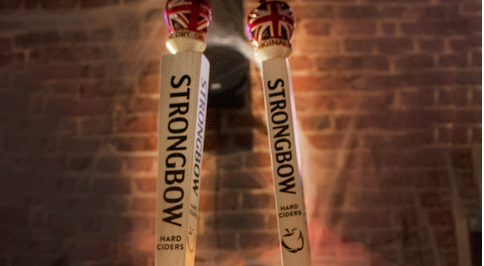 STRONGBOW – Original Dry Now Available On-Premise in 50L Steel Kegs