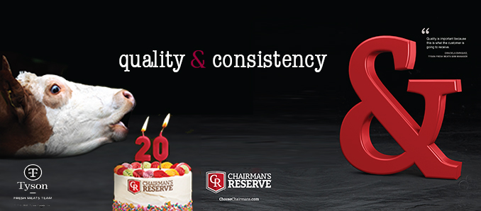 HOLY COW, CHAIRMAN’S RESERVE MEATS IS TWENTY!