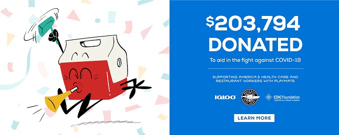 Igloo Donates $203,794 in the Fight Against COVID-19