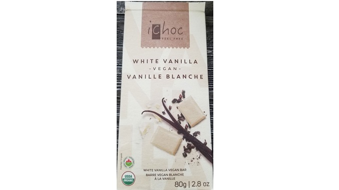 Food Safety Warning (Allergen) – iChoc brand Vegan Bars may contain improperly declared milk