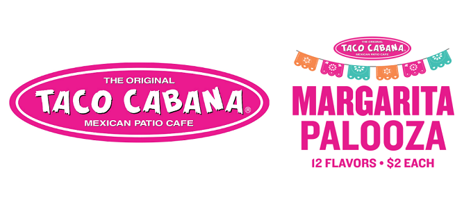TACO CABANA ANNOUNCES NEW MARGARITAPALOOZA! 12 MARGARITA FLAVORS – $2 EACH – ALL DAY, EVERY DAY