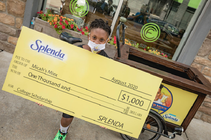 Splenda® Brand Sweeteners Supports 10-Year-Old Philadelphia Entrepreneur's Lemonade Stand Business
