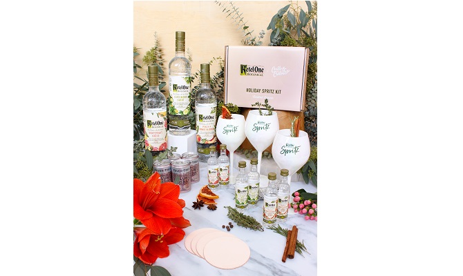 Create & Cultivate Partners with Ketel One Botanical For An Exclusive Holiday Spritz Kit to Join Its Holiday Small Business Pop-Up