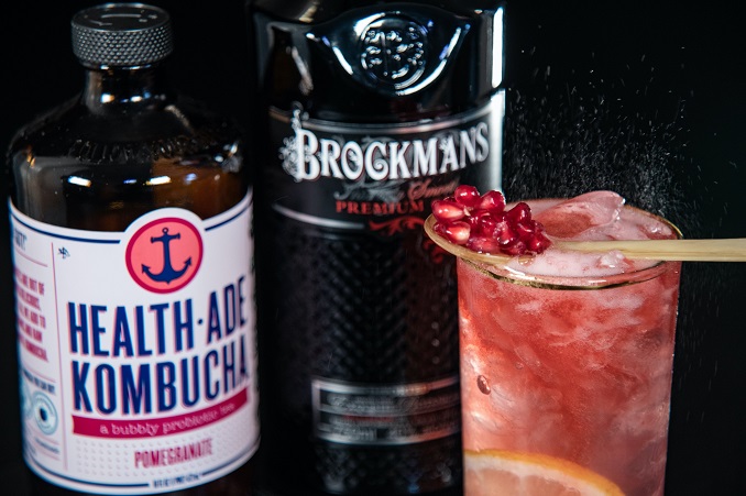 BROCKMANS GIN & HEALTH-ADE KOMBUCHA SERVE UP UNEXPECTEDLY TASTY & REFRESHING NEW YEAR'S RESOLUTION COCKTAILS