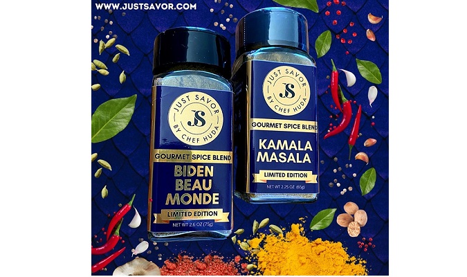 Celebrity Chef Huda Launches New JUST SAVOR® Spice Line and Limited Edition Collection To Honor President Joseph Biden and Vice President Kamala Harris