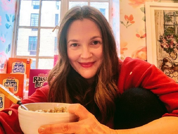 It's Nat'l Breakfast Week! Celebrate w/Drew Barrymore, Kellogg & FREE Cereal