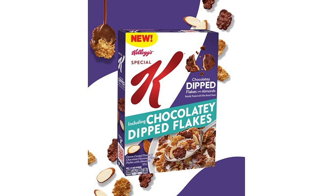 Kellogg's® First-Ever Dipped Cereal Flakes Make Their Delicious Debut With New Kellogg's® Special K® Dipped Chocolatey Almond