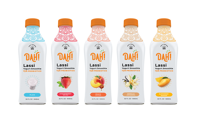 DAH! INDIA-INSPIRED YOGURT BRAND EXPANDS ITS AWARD-WINNING LASSI YOGURT SMOOTHIE LINE