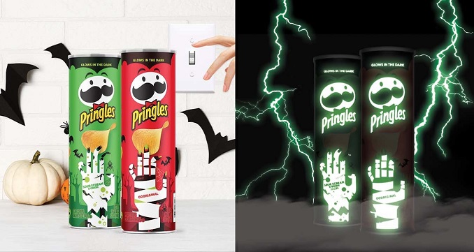 No Need to be Afraid of Snacking in the Dark This Halloween: Pringles® Debuts Limited-Edition Glow-in-the-Dark Cans