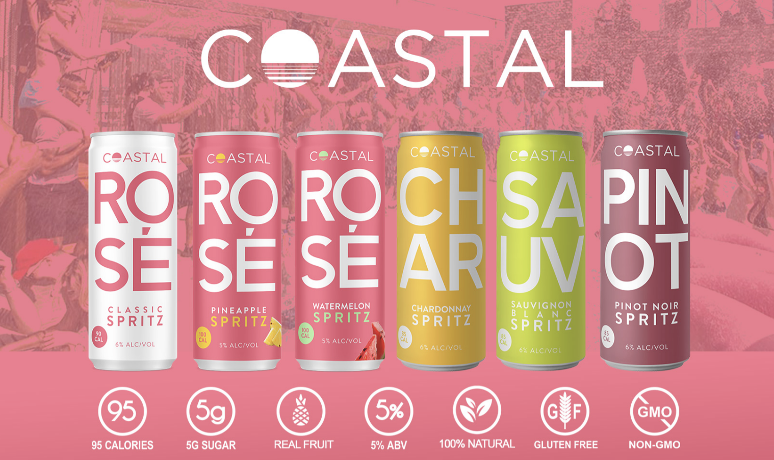 COASTAL SPRITZ PREMIUM LIGHT CANNED WINE CONTINUES TO BE CATEGORY LEADER AS THE BRAND CONTINUES ITS NATIONWIDE EXPANSION