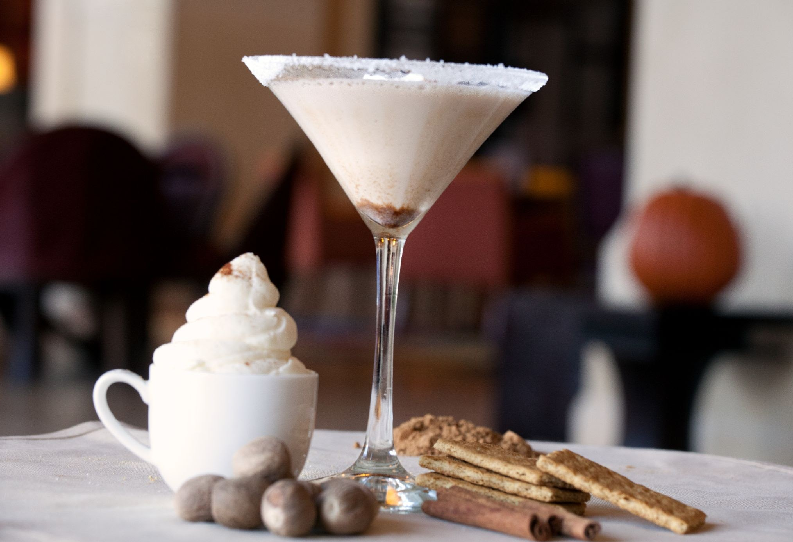 Sip on Spooky Spirits For Halloween With Ghostini and Pumpkin Spice Martini At Crooked Branch in JW Marriott San Antonio