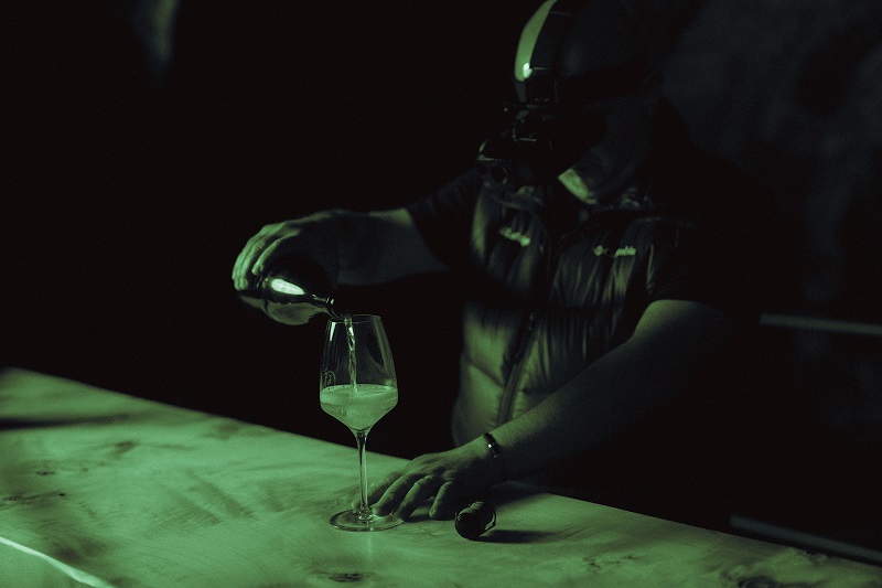 Untouched by Light – the world’s first sparkling wine made, sold and tasted in complete darkness