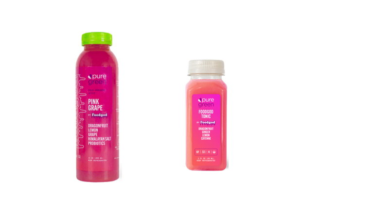 PURE GREEN RELEASES NEW COLD PRESSED JUICE & WELLNESS SHOT CURATED BY FOODGODⓇ