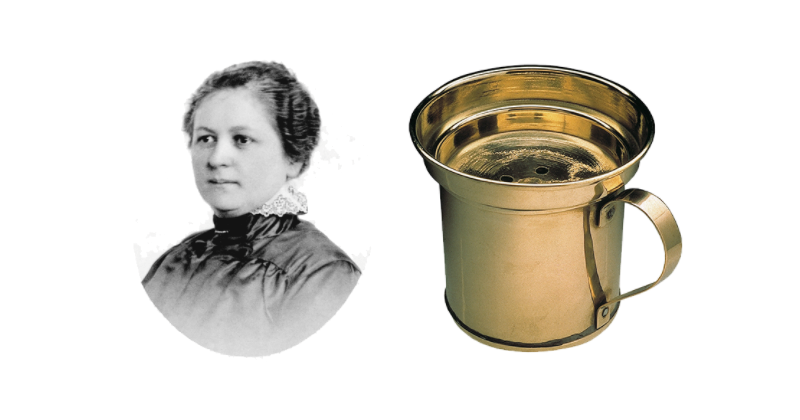 A Female Trailblazer: Banishing Coffee Grounds Over 100 Years Ago