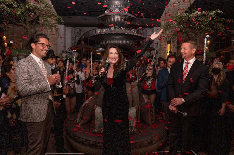 TELEVISION STAR AND RESTAURATEUR LISA VANDERPUMP HOSTED THE STAR-STUDDED GRAND OPENING OF  VANDERPUMP À PARIS AT PARIS LAS VEGAS