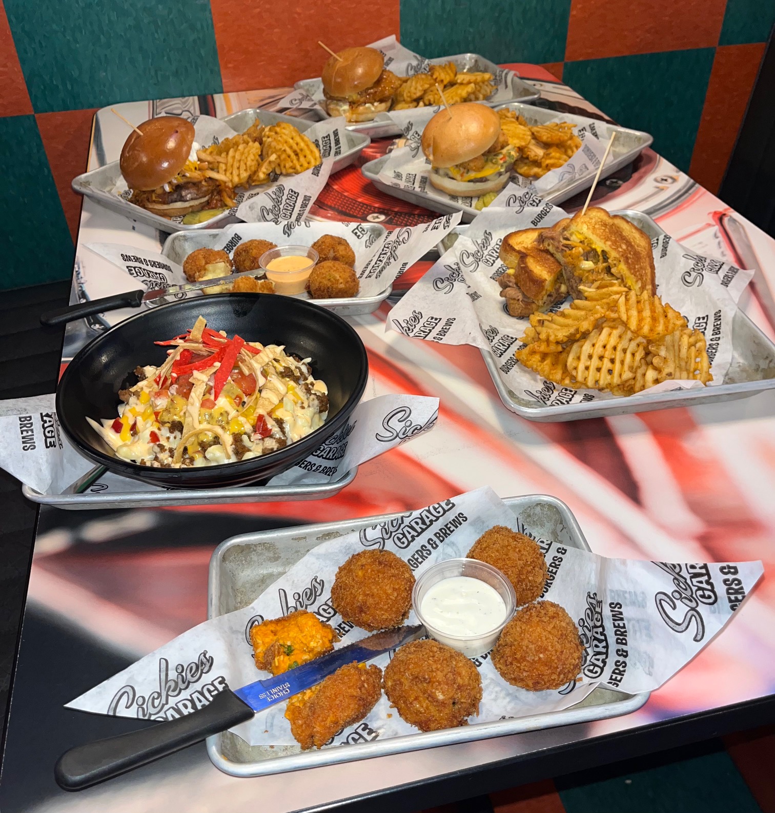 Sickies Garage Burgers & Brews