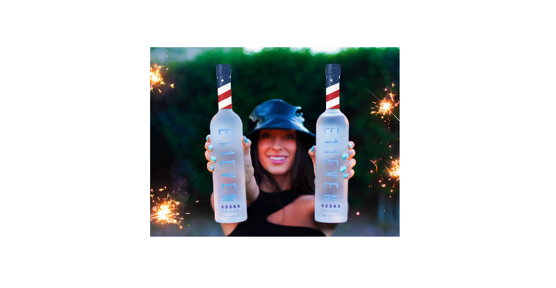 E11EVEN Vodka debuts special bottle for July 4th benefitting G.I. Josie