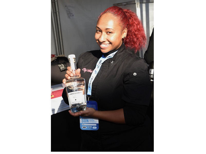 New York Wine & Food Festival presented by Capital One, Southern Glazers and Food Network, With Star Chefs such as Rocco Dispirito, Buddy Valastro and Jet Tila at Pier 76 in NYC, with highlighted sampling by luxury and sustainable tequila El Cristiano.