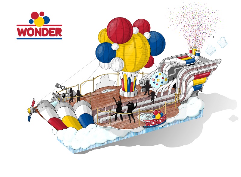 WONDER BREAD JOINS MACY'S THANKSGIVING DAY PARADE WITH MAIDEN VOYAGE OF 'THE WONDERSHIP'