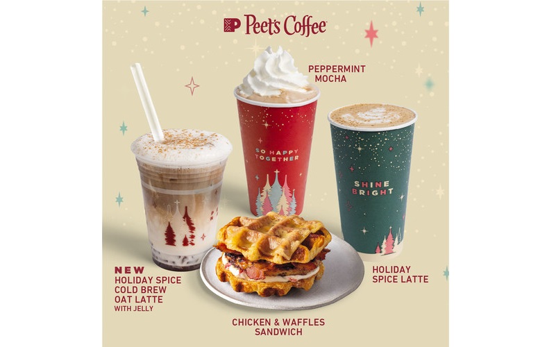 PEET'S HOLIDAY MENU USHERS IN COFFEE'S HOTTEST SEASON