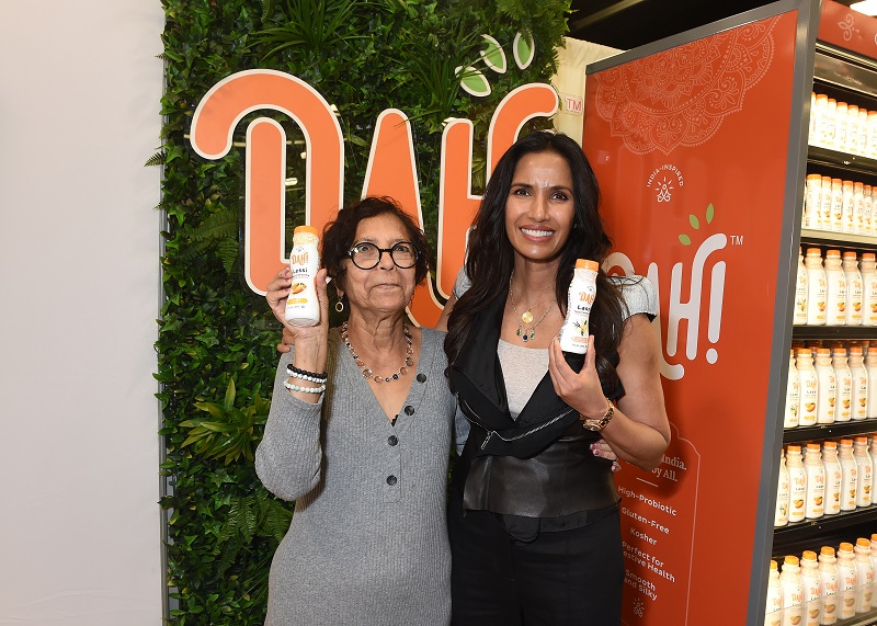 PADMA LAKSHMI Makes Special Appearance at Expo West Natural Products Show for Yogurt Brand DAH! Lassi