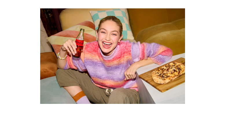 Gigi Hadid + Coke | “I crave comfort in the chaos.”