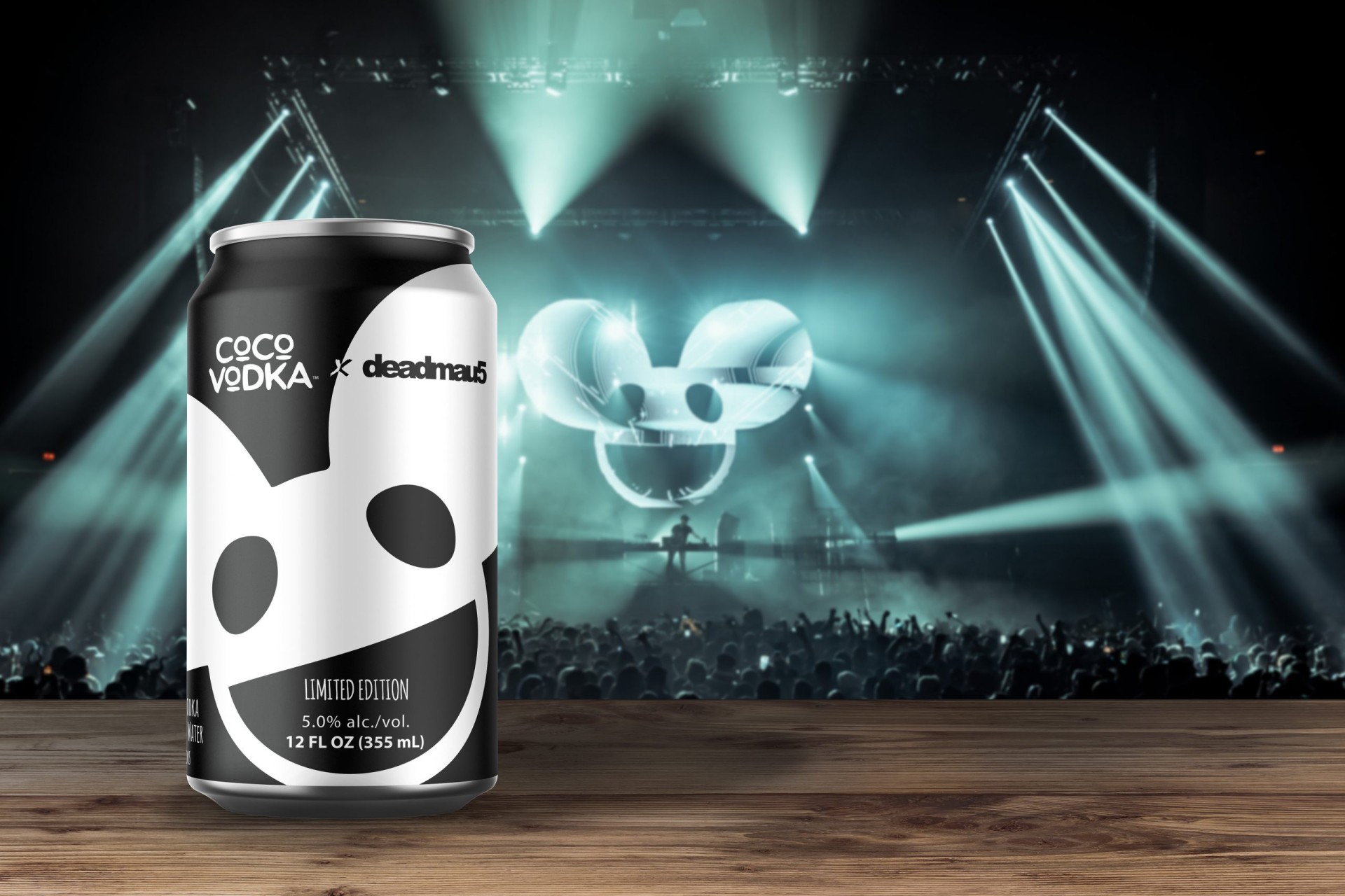deadmau5 partners with CoCo Vodka™ adding spirits to popup events