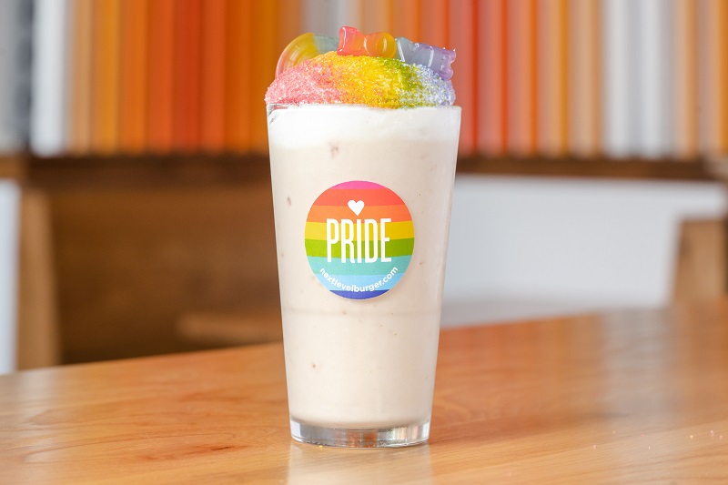 Pride Month Donations & Specials from Next Level Burger & Snooze