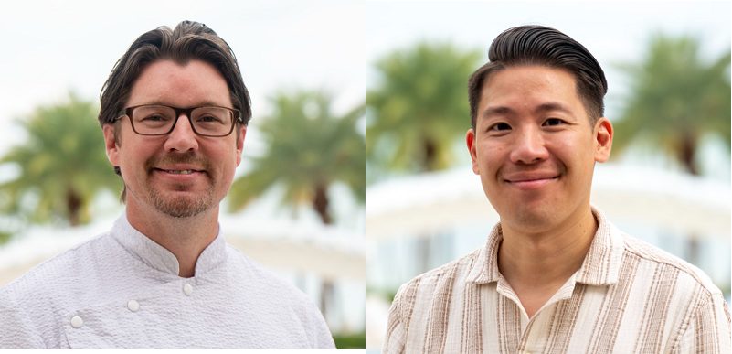 Shaner Hotels Appoints Director of Food & Beverage Brian Fung and Executive Chef Brian Archibald at Key Largo Autograph Collection Hotel