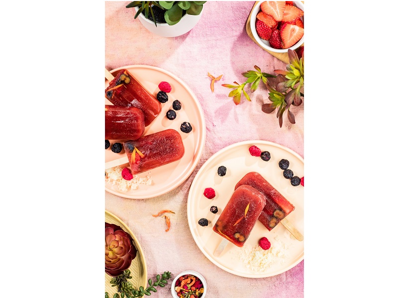 DIY Omni’s Summer Floral Popsicle Sticks