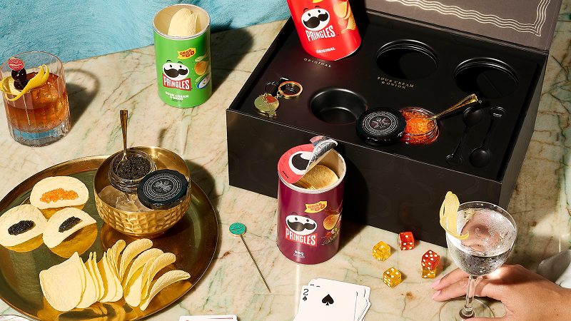 TikTok ASKED, PRINGLES X THEH CAVIAR CO. DELIVERED – ‘CRISPS AND CAVIAR COLLECTION’