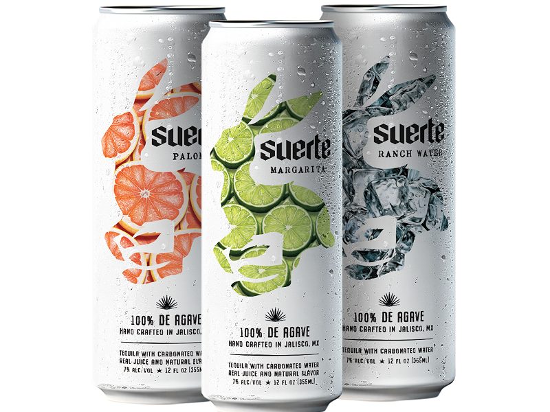 SUERTE TEQUILA LAUNCHES NEW LINE OF CANNED COCKTAILS