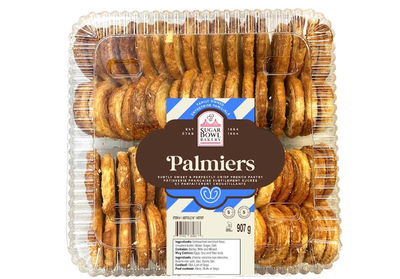 SUGAR BOWL BAKERY LAUNCHES PALMIERS IN COSTCO CANADA