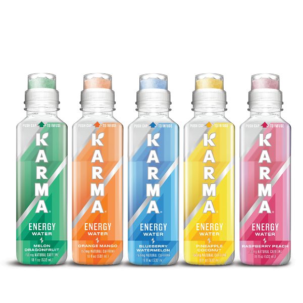 KARMA LAUNCHES NATURAL ENERGY WATER, POWERED BY KYOWA USA’s COGNIZIN