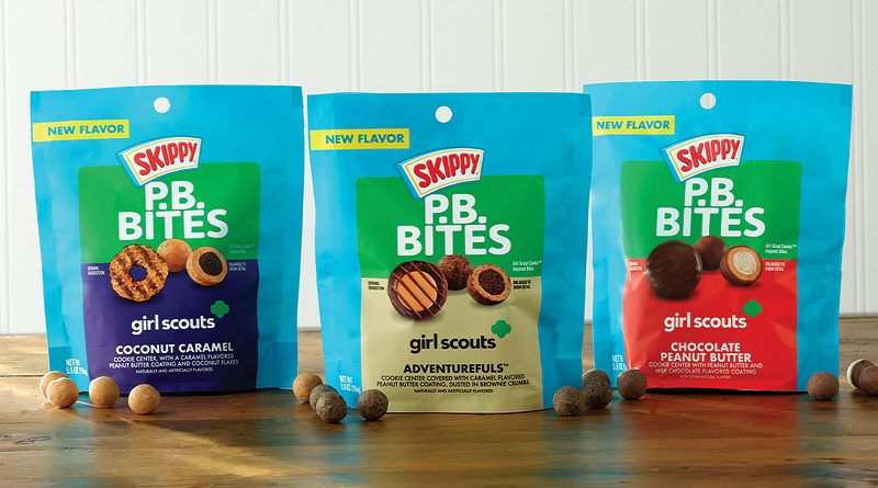 MAKERS OF SKIPPY® PEANUT BUTTER UNVEIL GIRL SCOUT COOKIES™  INRPIRED P.B. BITES, COMBINING TWO ICONIC BRANDS WITHIN A SINGLE BITE