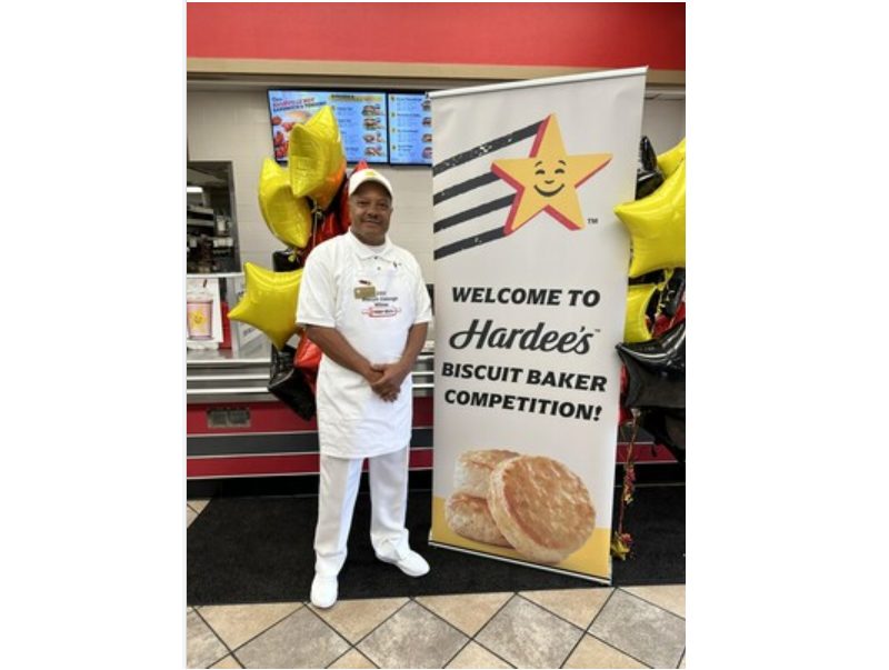 HARDEE'S NAMES TONY ROBINSON AS THE 2023 BISCUIT BAKER COMPETITION CHAMPION