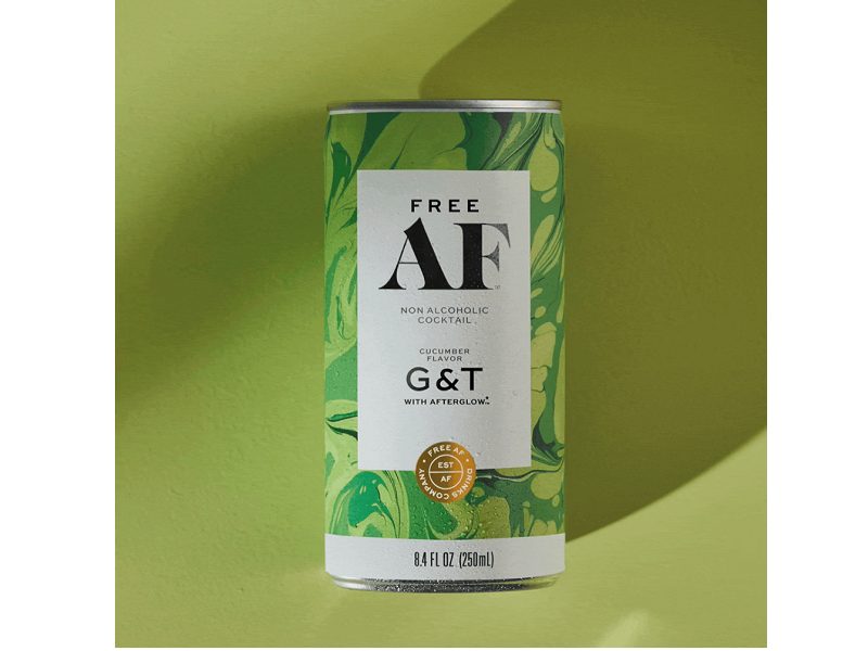 LEADING ALCOHOL-FREE COCKTAIL INNOVATOR FREE AF INTRODUCES LATEST FLAVOR, CUCUMBER G&T, ON INTERNATIONAL GIN & TONIC DAY