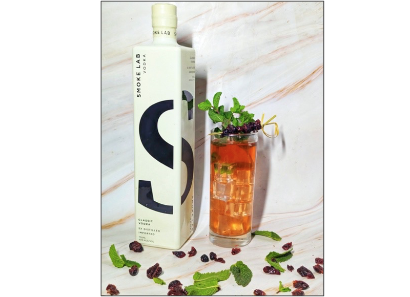 SMOKE LAB VODKA SERVES UP A MENU OF SEASONALLY INSPIRED COCKTAILS