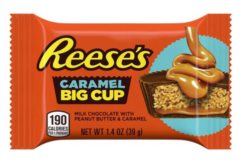 REESE'S PERFECTS PERFECTION WITH THE FIRST-EVER REESE'S CARAMEL BIG CUP