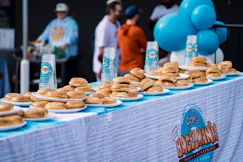 JOEY CHESTNUT LOOKS TO TOP BAGEL-EATING WORLD RECORD AT SIEGEL’S BAGELMANIA WORLD BAGEL EATING CHAMPIONSHIP