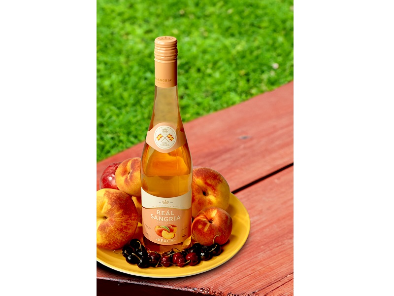 NEW REAL SANGRIA PEACH MEETS GROWING U.S. CONSUMER DEMAND FOR LOW-ABV PEACH FLAVORED WINE