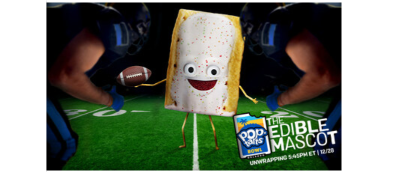 POP-TARTS® WILL UNWRAP THE FIRST-EVER EDIBLE MASCOT AT THE 2023 POP-TARTS BOWL