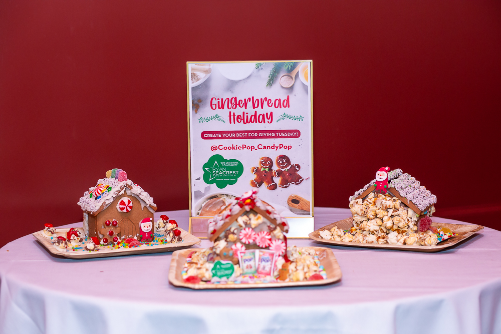 SNAX-Sational Brands’ Holiday Giving Campaign with Ryan Seacrest Foundation Marked by  #GIVINGTUESDAY Gingerbread House Initiative,  Supported by Coast To Coast Events in NYC and Los Angeles