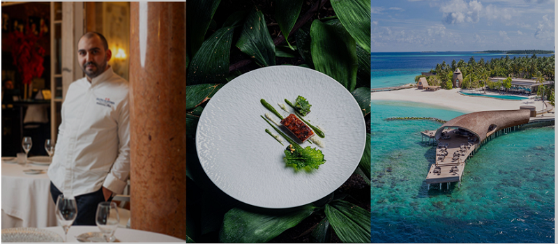 MICHELIN-STARRED CHEF DOMENICO STILE BRINGS THE ELEGANT FLAVORS OF ROME TO THE ST. REGIS MALDIVES VOMMULI RESORT
