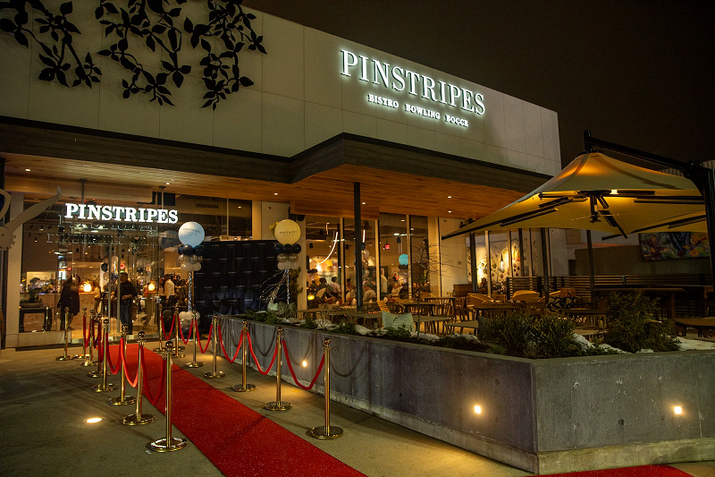 PINSTRIPES OPENS FIRST NEW JERSEY LOCATION AT  WESTFIELD GARDEN STATE PLAZA